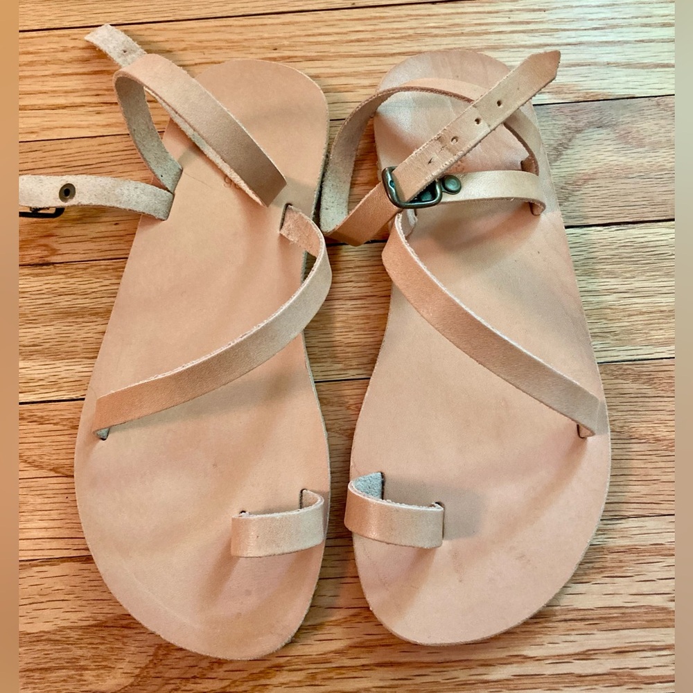 Greek Leather Barefoot Sandals